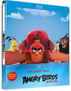 ANGRY BIRDS VE FILMU 3D + 2D Steelbook™ Limitovan� sb�ratelsk� edice + D�REK f�lie na SteelBook™