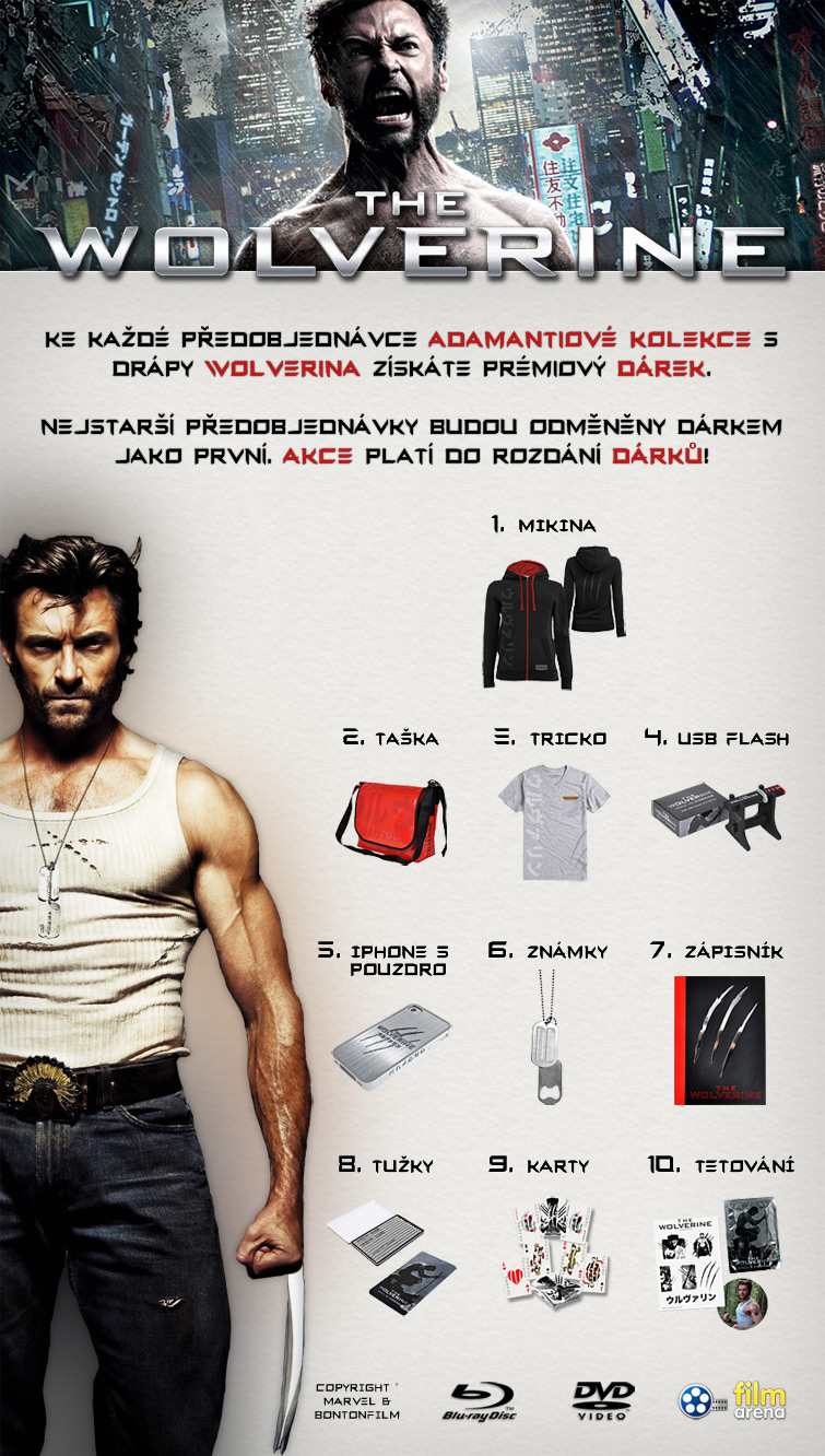X-MEN ADAMANTIUM COLLECTION Limitovan� sb�ratelsk� edice RUKA WOLVERINE S DR�PY 7BD + D�REK ke ka�d� p�edobjedn�vce!