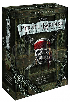 PIR�TI Z KARIBIKU Kvadrilogie 1 - 4 Kolekce