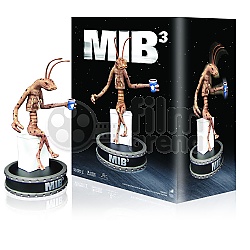 MU�I V �ERN�M III 3D + 2D SPECI�LN� Sb�ratelsk� limitovan� edice s �ervem WORM GUY + STEELBOOK 2BD + D�REK f�lie na SteelBook