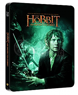 HOBIT: Neo�ek�van� cesta Steelbook™ Limitovan� sb�ratelsk� edice + D�REK f�lie na SteelBook™