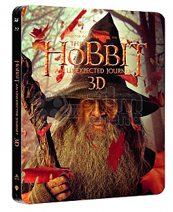 HOBIT: Neo�ek�van� cesta 3D + 2D Steelbook™ Limitovan� sb�ratelsk� edice + D�REK f�lie na SteelBook™