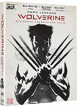 THE WOLVERINE Prodlou�en� verze (3D Blu-ray + Blu-ray + Blu-ray) 3BD