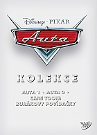 AUTA + AUTA 2 + CARS TOON: Bur�kovy pov�da�ky Kolekce