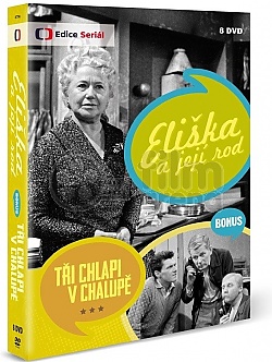 ELI�KA A JEJ� ROD Kompletn� seri�l + T�I CHLAPI V CHALUP� (bonus) Kolekce