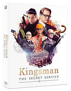 FAC #13 KINGSMAN: Tajn� slu�ba FULLSLIP + LENTIKUL�RN� MAGNET Steelbook™ Limitovan� sb�ratelsk� edice - ��slovan� + D�REK f�lie na SteelBook™