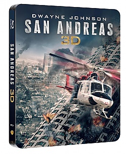SAN ANDREAS QSlip 3D + 2D Steelbook™ Limitovan� sb�ratelsk� edice + D�REK f�lie na SteelBook™