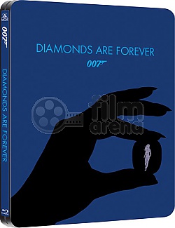 JAMES BOND 007 Sean Connery: DIAMANTY JSOU V��N� QSlip Steelbook™ Limitovan� sb�ratelsk� edice + D�REK f�lie na SteelBook™