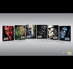STAR WARS 1 - 6 Kompletn� Steelbook™ Kolekce Limitovan� sb�ratelsk� edice + D�REK f�lie na SteelBook™