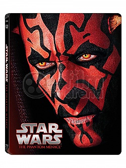 STAR WARS Epizoda 1: Skryt� hrozba Steelbook™ Limitovan� sb�ratelsk� edice + D�REK f�lie na SteelBook™