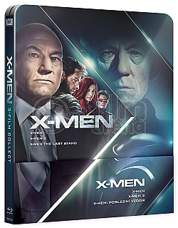 X-Men Trilogie (X-Men + X-Men 2 + X-Men: Posledn� vzdor) Steelbook™ Kolekce Limitovan� sb�ratelsk� edice + D�REK f�lie na SteelBook™