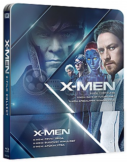 X-Men Prequel Steelbook (X-Men: Prvn� t��da + X-Men: Budouc� minulost + X-Men: Apokalypsa) Steelbook™ Kolekce Limitovan� sb�ratelsk� edice + D�REK f�lie na SteelBook™
