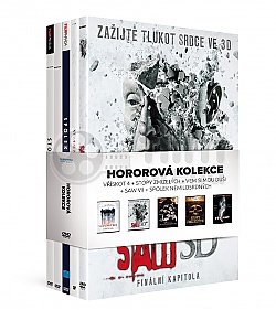 HOROROV� KOLEKCE: Saw VII + Vem si mou du�i + Spolek nemilosrdn�ch + V��skot 4 + Stopy zmizel�ch Kolekce