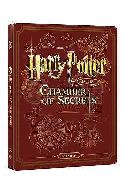 HARRY POTTER A TAJEMN� KOMNATA Steelbook™ Limitovan� sb�ratelsk� edice + D�REK f�lie na SteelBook™