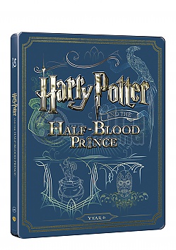 HARRY POTTER A PRINC DVOJ� KRVE Steelbook™ Limitovan� sb�ratelsk� edice + D�REK f�lie na SteelBook™