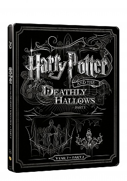 HARRY POTTER A RELIKVIE SMRTI: 2. ��ST Steelbook™ Limitovan� sb�ratelsk� edice + D�REK f�lie na SteelBook™