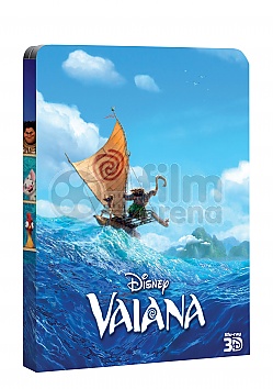 ODV��N� VAIANA: Legenda o konci sv�ta 3D + 2D Steelbook™ Limitovan� sb�ratelsk� edice + D�REK f�lie na SteelBook™