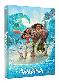 FAC #78 ODV��N� VAIANA: Legenda o konci sv�ta LENTICULAR 3D FULLSLIP EDITION #2 3D + 2D Steelbook™ Limitovan� sb�ratelsk� edice - ��slovan�