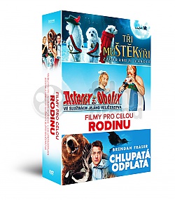 FILMY PRO CELOU RODINU (T�i mu�T�K��i zachra�uj� V�noce + Asterix a Obelix ve slu�b�ch jej�ho Veli�enstva + Chlupat� odplata) Kolekce