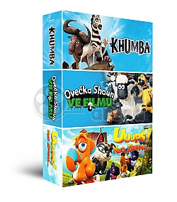 ANIM�KY II. (Ove�ka Shaun ve filmu + Khumba + Uuups! Noe zdrhnul...) Kolekce