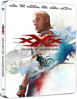 xXx: N�VRAT XANDERA CAGE 3D + 2D Steelbook™ Limitovan� sb�ratelsk� edice + D�REK f�lie na SteelBook™
