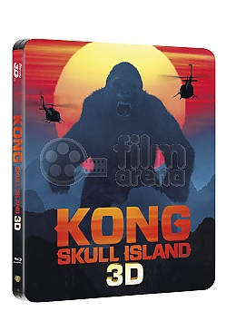 KONG: OSTROV LEBEK 3D + 2D Steelbook™ Limitovan� sb�ratelsk� edice + D�REK f�lie na SteelBook™