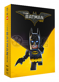 FAC #157 THE LEGO BATMAN FILM FullSlip XL + Lentikul�rn� magnet 3D + 2D Steelbook™ Limitovan� sb�ratelsk� edice - ��slovan�