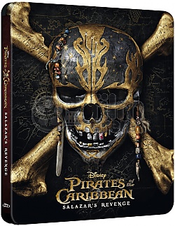 PIR�TI Z KARIBIKU: Salazarova pomsta 3D + 2D Steelbook™ Limitovan� sb�ratelsk� edice