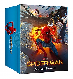 FAC #89 SPIDER-MAN: Homecoming MANIACS Collector's BOX (obsahuje edice E1 + E2 + E3 + E5B) EDITION #4 WEA Exkluz�vn� 3D + 2D Steelbook™ Limitovan� sb�ratelsk� edice - ��slovan�