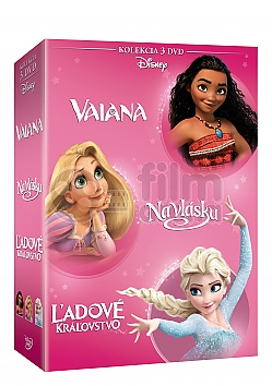 Odv�n� Vaiana: Legenda o konci sv�ta + Na vl�sku + Ledov� kr�lovstv� Kolekce