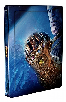 AVENGERS: INFINITY WAR 3D + 2D Steelbook™ Limitovan� sb�ratelsk� edice + D�REK f�lie na SteelBook™