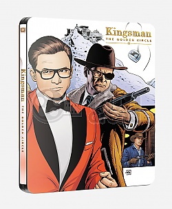 KINGSMAN: Zlat� kruh WWA generic Steelbook™ Limitovan� sb�ratelsk� edice