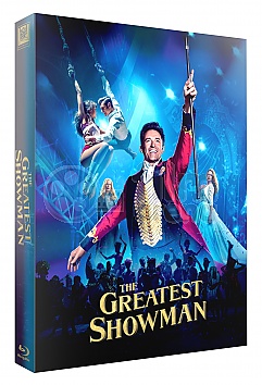 FAC #97 NEJV�T�� SHOWMAN XL FullSlip + Lenticular 3D Magnet 4K Ultra HD Steelbook™ Limitovan� sb�ratelsk� edice - ��slovan�