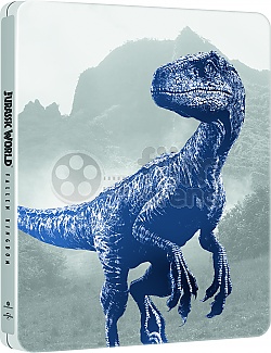 JURSK� SV�T: Z�NIK �͊E (SteelBook Version 1 - Blue Indoraptor) 3D + 2D Steelbook™ Limitovan� sb�ratelsk� edice