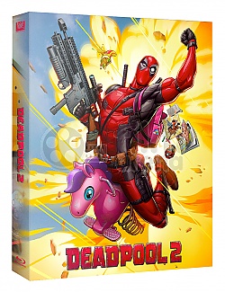 FAC #107 DEADPOOL 2 Lenticular 3D FullSlip EDITION #2 WEA EXCLUSIVE Steelbook™ Limitovan� sb�ratelsk� edice - ��slovan�
