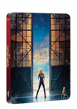 FAC *** CAPTAIN MARVEL FullSlip + Lenticular Magnet EDITION #1 Steelbook™ Limitovan� sb�ratelsk� edice - ��slovan�