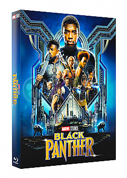 FAC #122 BLACK PANTHER FullSlip + Lenticular Magnet EDITION #1 3D + 2D Steelbook™ Limitovan� sb�ratelsk� edice - ��slovan�