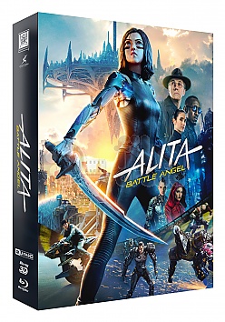 BLACK BARONS #21 ALITA: BOJOV� AND�L Double 3D Lenticular FullSlip XL EDITION #2 3D + 2D Steelbook™ Limitovan� sb�ratelsk� edice - ��slovan�