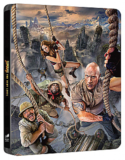JUMANJI: Dal�� level Steelbook™ Limitovan� sb�ratelsk� edice + D�REK f�lie na SteelBook™