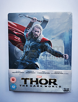 THOR 2: Temn� sv�t 3D + 2D Steelbook&trade; + D�REK f�lie na SteelBook&trade;