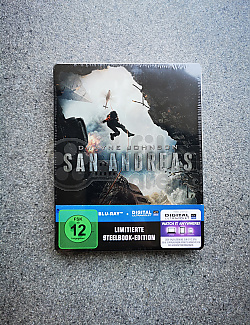 SAN ANDREAS Steelbook™ + D�REK f�lie na SteelBook™