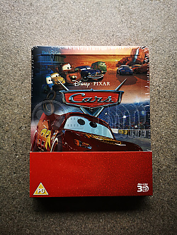 Auta 3D + 2D Steelbook™ + D�REK f�lie na SteelBook™