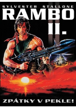 Rambo II: Zp�tky v pekle (pap�rov� obal)