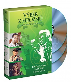 V�b�r z hrozn� - KOLEKCE 3DVD  (Mlad� v�no + Bou�liv� v�no + Zral� v�no)