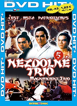 Nezdoln� trio Shaolinu (pap�rov� obal)