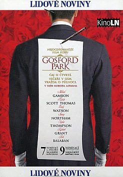 Gosford Park (pap�rov� obal)