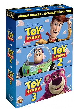 TOY STORY: P��b�h hra�ek 1 - 3 Kolekce